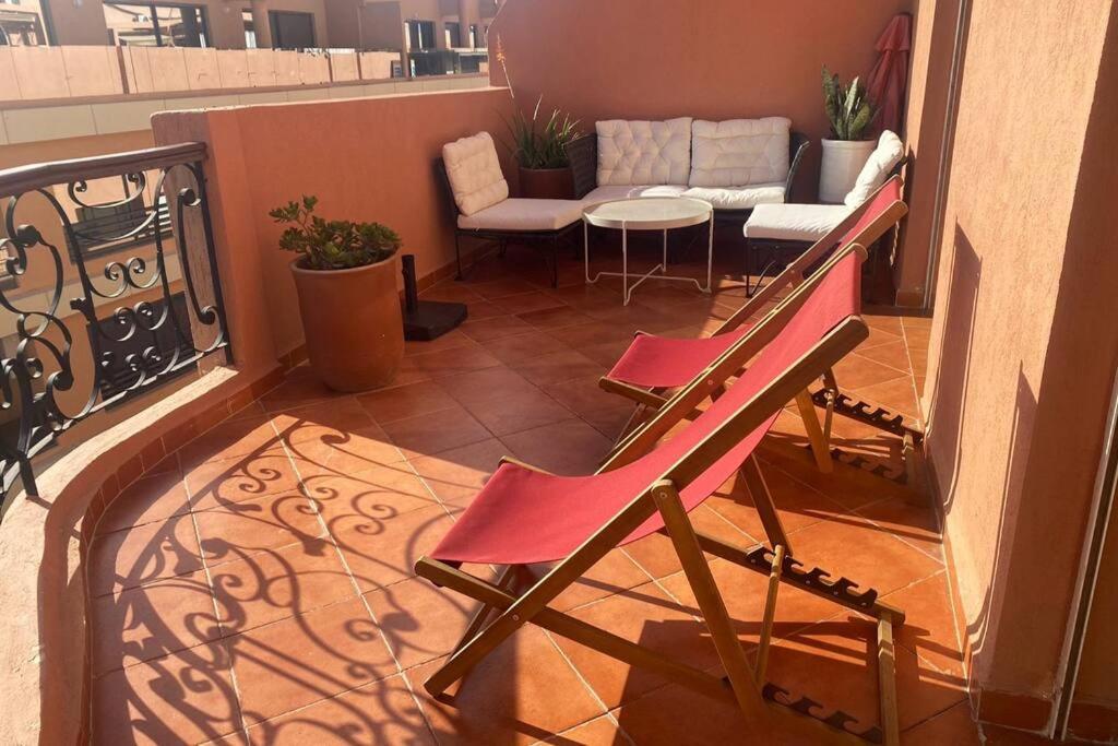 Apartmán Sunny Terrace & Comfy Beds In Marrakech Marakéš Exteriér fotografie